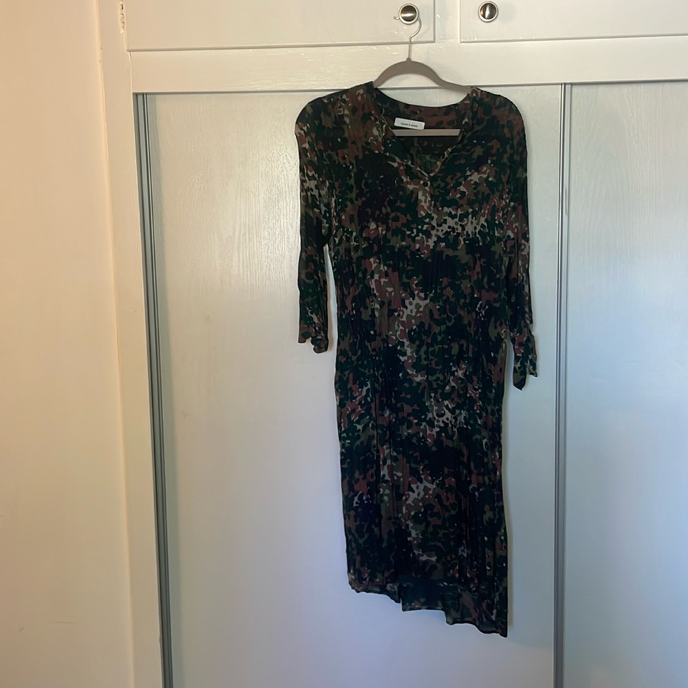 Camo Samsoe samsoe midi dress